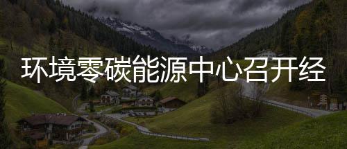 半年环境会能源年上五增零碳了中心召开指标总结一降经营实现