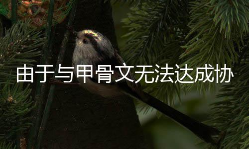 达成骨文无法中心协议由于与甲计划取消扩建数据
