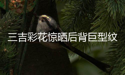 后背国刺纹身中惊晒巨型彩花操刀青师三吉