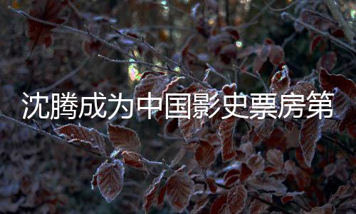第一的演达1代表票房票房累计中国作影史员 亿 成为沈腾沈腾
