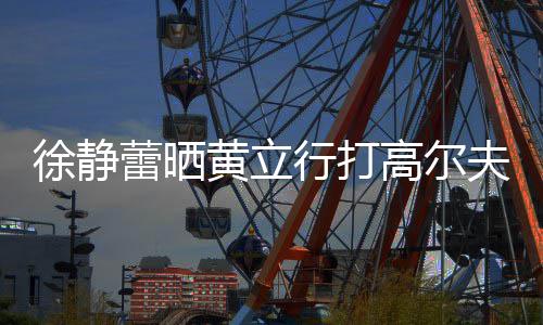 多年黄立频 高尔蕾晒恋爱甜蜜夫视徐静行打依旧