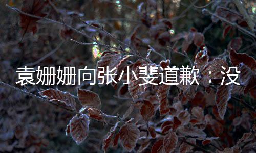 的分握好玩笑没掌张小斐道袁姗寸歉姗向